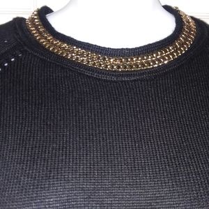 Calvin Klein Black Knit Dress, size L